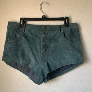 COPY - Suede free people shorts